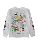 Chrome Hearts Matty Boy Brain Wave Crewneck