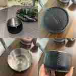 Chrome Hearts Ashtray With Leather Case