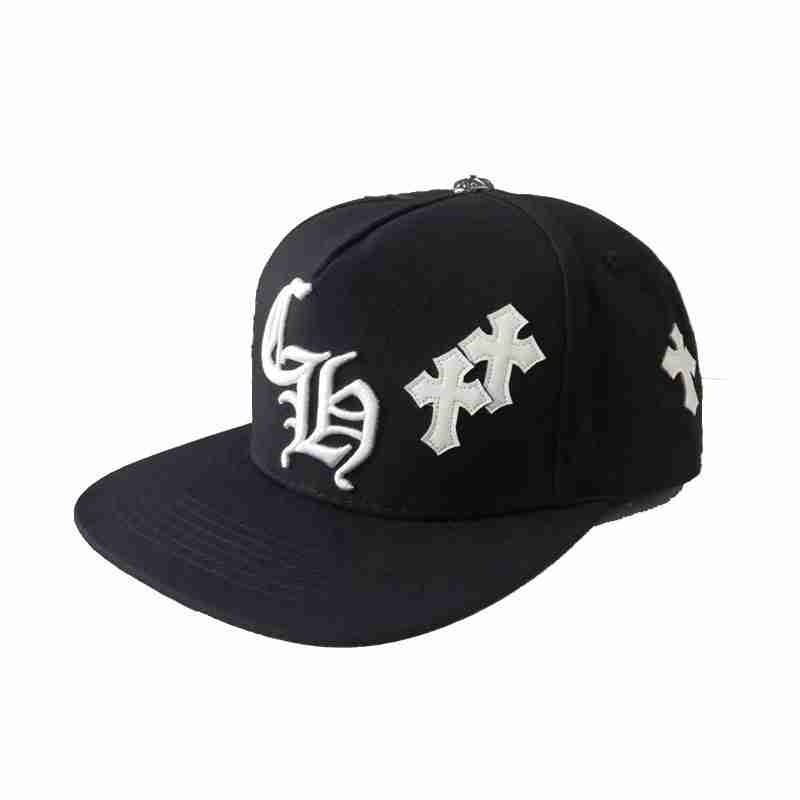 Chrome Hearts CH white cross patch baseball cap Chrome Hearts CH white cross patch baseball cap