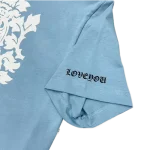 Chrome Hearts light blue t-shirt