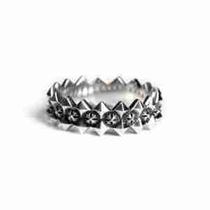 CH Plus Ragged Edge Ring by Chrome Hearts
