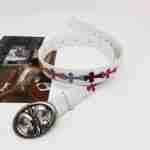 Chrome Hearts Multi-Color Cross Belt by Chrome Hearts
