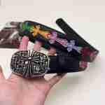 Chrome Hearts Rainbow Cross Belt by Chrome Hearts