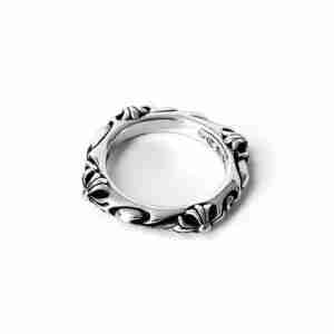 Chrome Heart Sbt Band Ring by Chrome Hearts