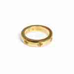 22K Gold CH Plus Band Ring by Chrome Hearts