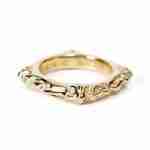 22K Gold Sbt Band Ring by Chrome Hearts