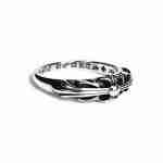 Baby Classic Floral Cross Ring - Image 3