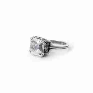 Butterfly Cross Cocktail Ring by Chrome Hearts