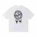 Chrome Hearts Cemetery Ring Cross Tee White by Chrome Hearts