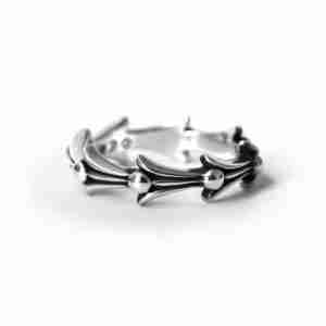 Chrome Hearts Cross Tail Ring by Chrome Hearts